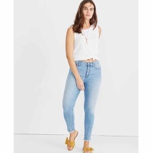 Madewell 9” High-Rise Skinny Crop Jeans
